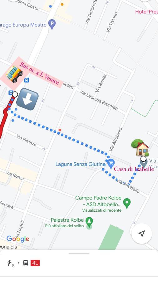 شقة Casa Di Isabelle Venezia ميستر المظهر الخارجي الصورة